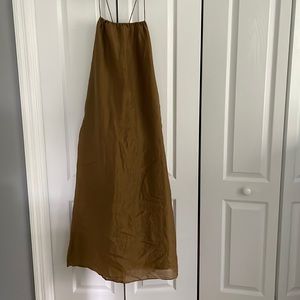 Banana republic, long linen sheath, dress